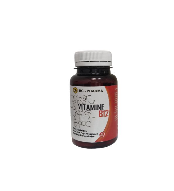 BC Vitamine B12 60 Gelules | Pink Pharma – Pink Pharma