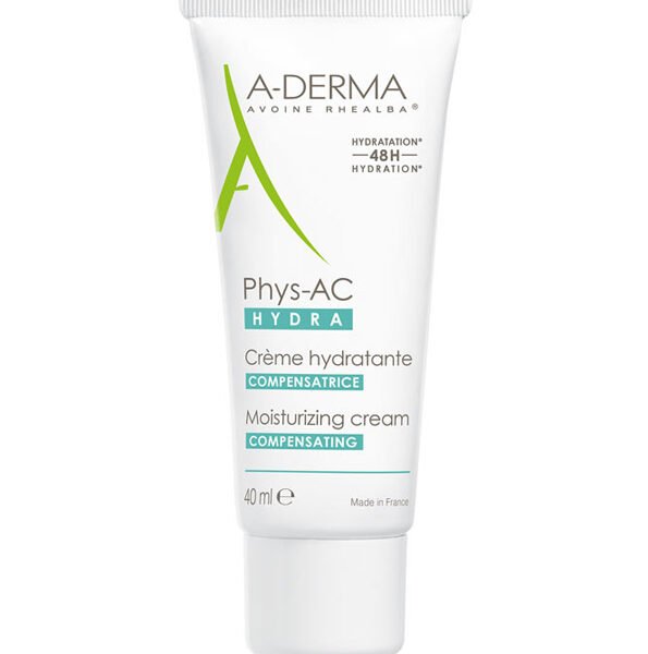 A-DERMA PHYS-AC HYDRA CRÈME COMPENSATRICE – 40 ML