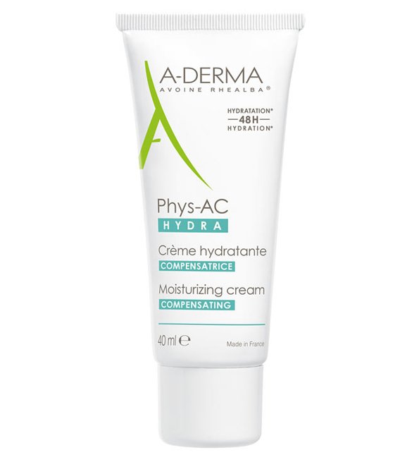 A-DERMA PHYS-AC HYDRA CRÈME COMPENSATRICE – 40 ML
