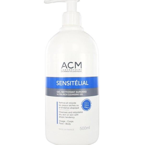ACM SENSITELIAL GEL NETTOYANT 500ML