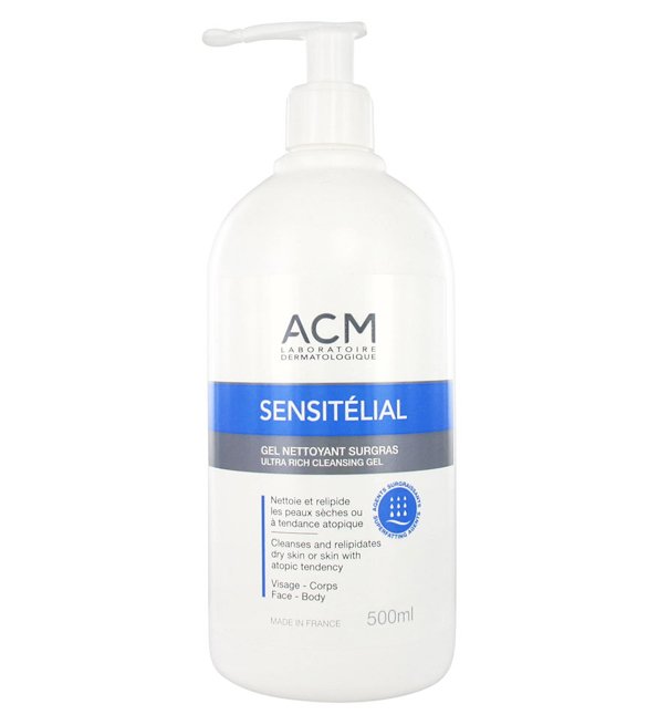 ACM SENSITELIAL GEL NETTOYANT 500ML