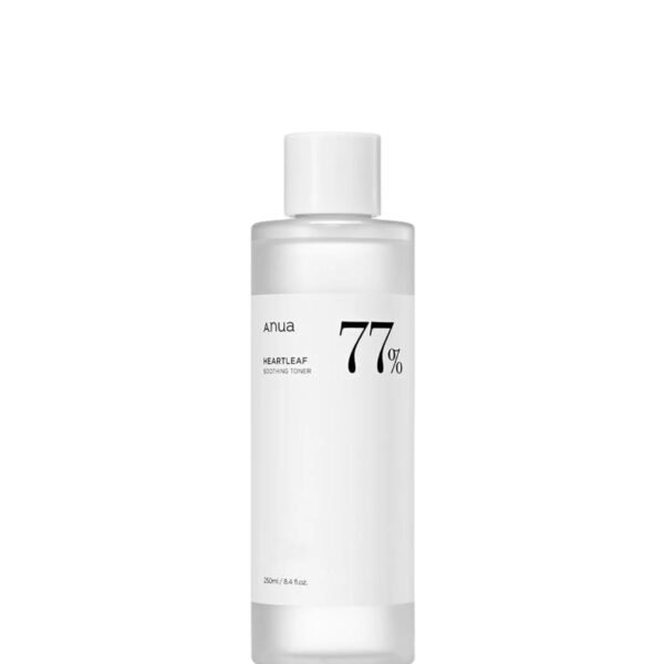ANUA – HEARTLEAF 77% SOOTING TONER– 250ML