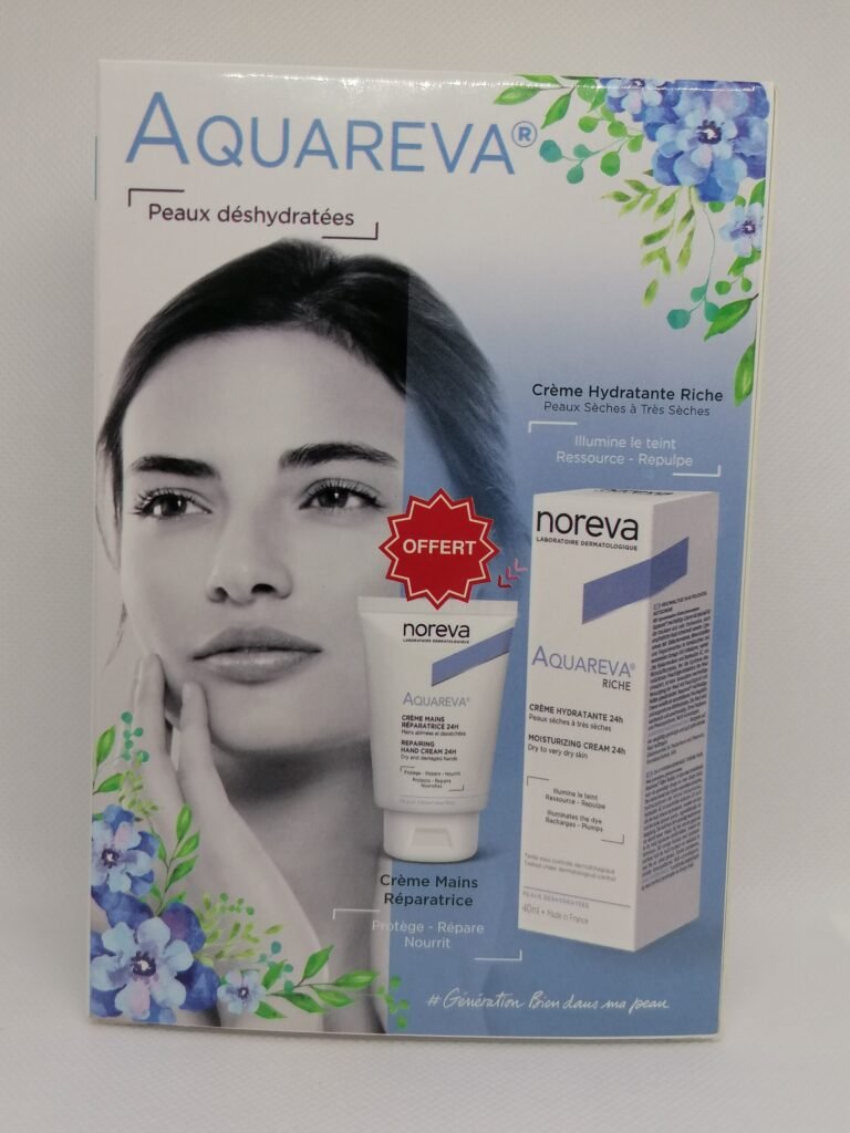 AQUAREVA DUO PACK CRÈME RICHE 40ML + CRÈME MAINS RÉPARATRICE 50ML