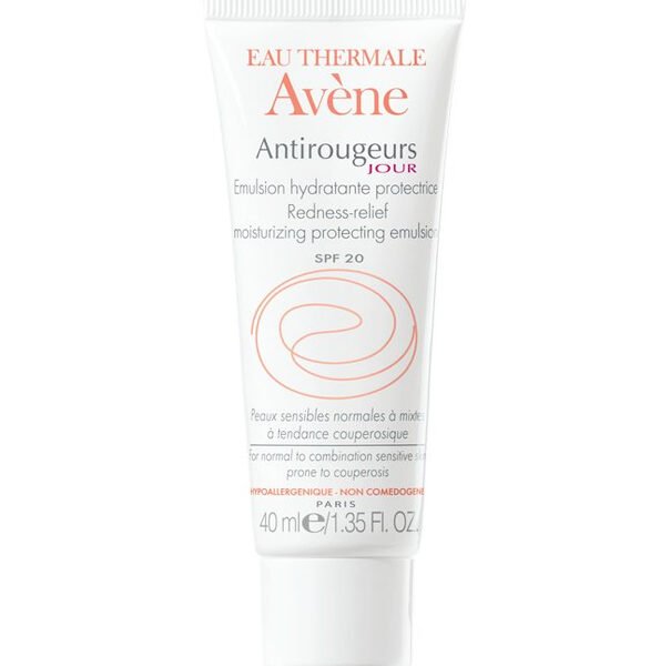 AVÈNE ANTIROUGEURS JOUR – EMULSION HYDRATANTE PROTECTRICE SPF 20 – 40 ML