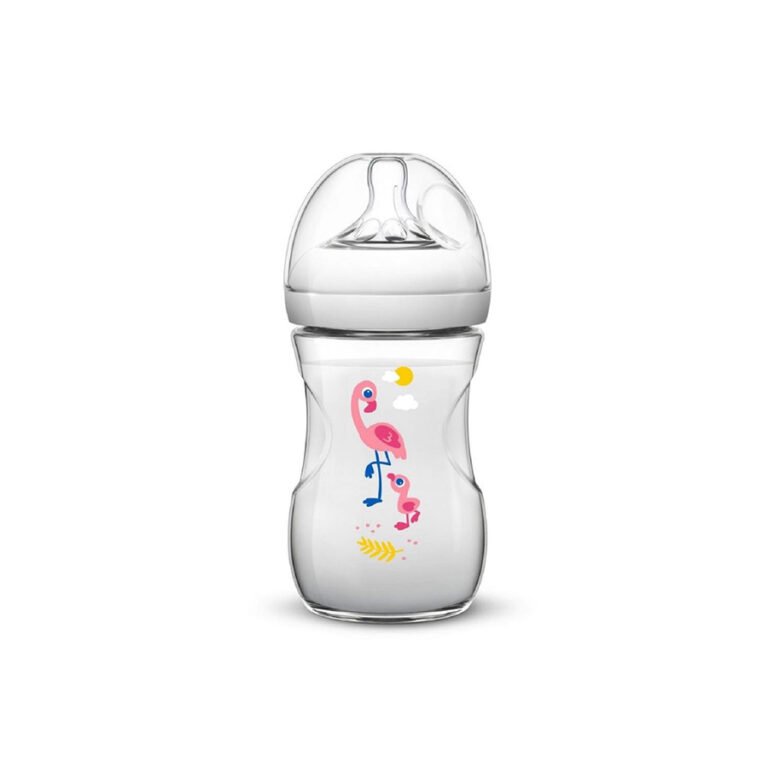 AVENT BIBERON NATURAL 2.0 9OZ FLAMINGO 260 ML 1 MOIS+