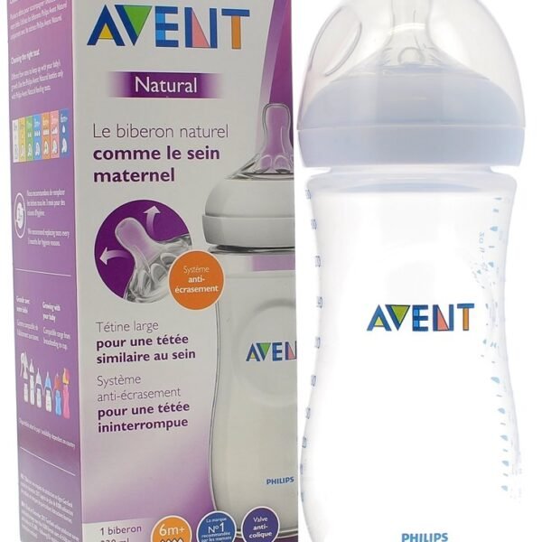 AVENT BIBERON NATURAL 6M+ 330ML