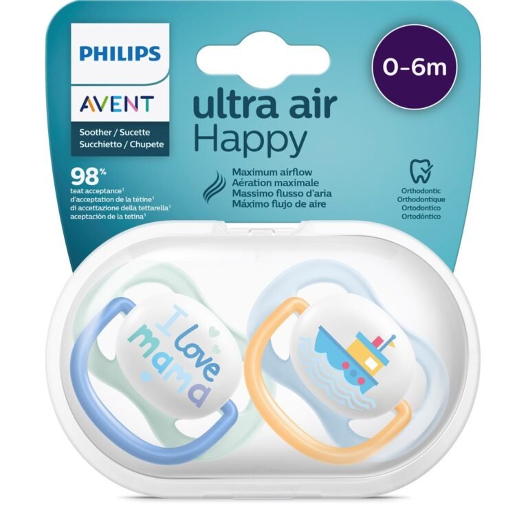Avent Suc Air coll 0-6m Boy Scf080/01 mam/boa