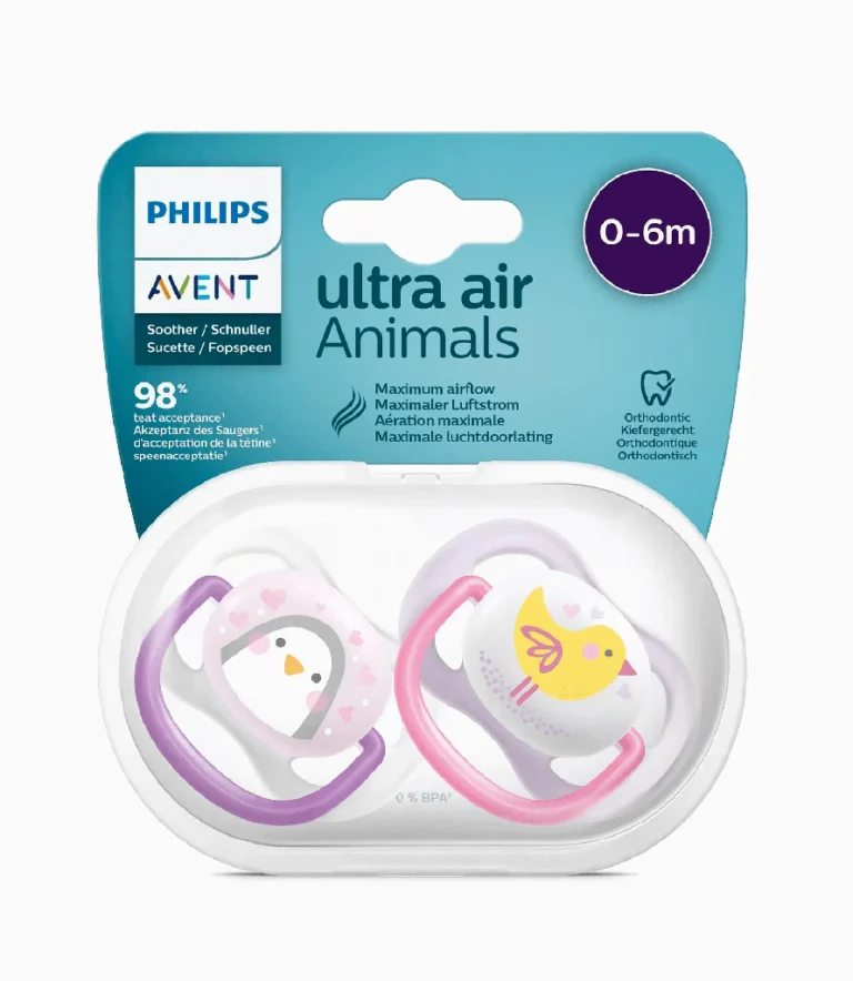 AVENT SUC ORTHO 0-6M GIRL SCF080/06 PENG/BIRD