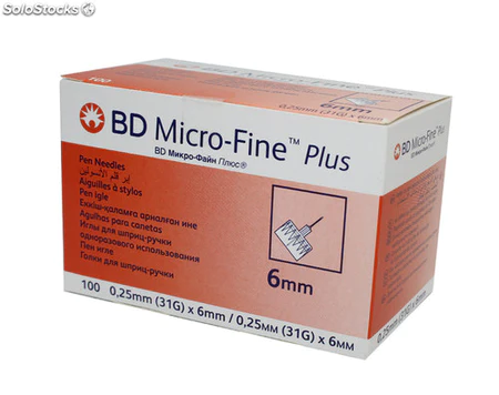 BD MICRO FINE PLUS 6MM