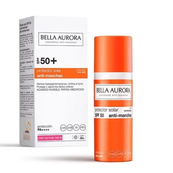 BELLA AURORA ECRAN SOLAIRE SPF50 POUR PEAUX NORMALES A SECHES 50ml