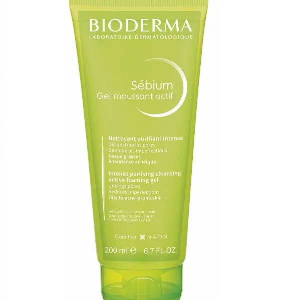 Bioderma Sébium gel moussant actif 200ml