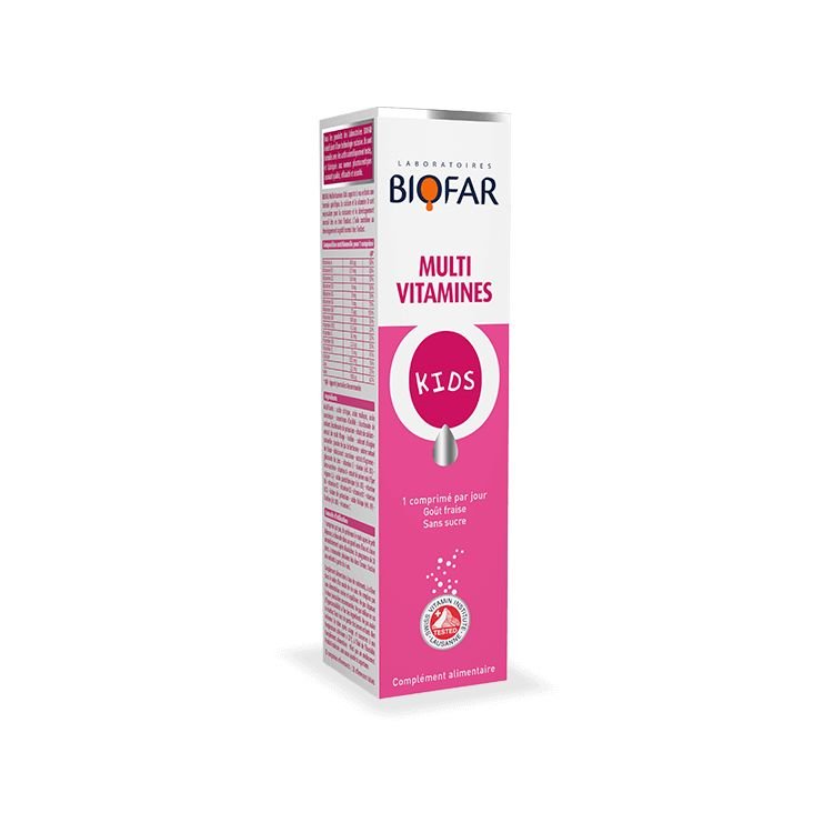 BIOFAR KIDS MULTI 20 COMPRIMÉS