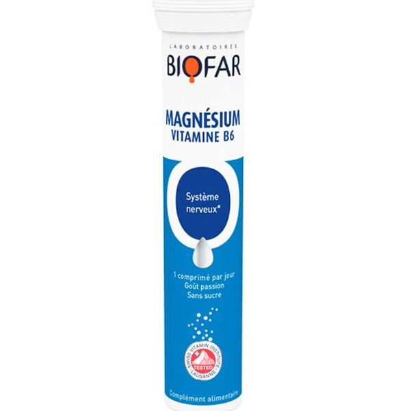 BIOFAR MAGNESIUM+B6+B2 20CPS