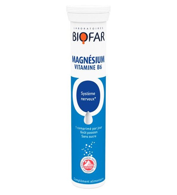 BIOFAR MAGNESIUM+B6+B2 20CPS
