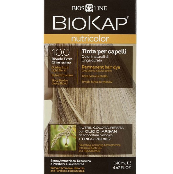 BIOKAP NUTRICOLOR 10.0 BLOND TRÈS TRÈS CLAIR