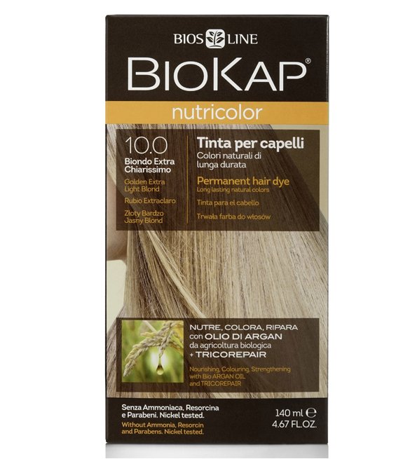BIOKAP NUTRICOLOR 10.0 BLOND TRÈS TRÈS CLAIR