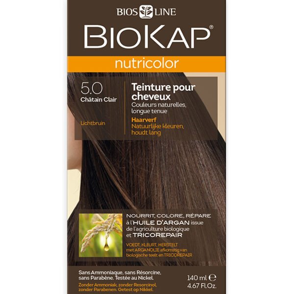 BIOKAP NUTRICOLOR 5.0 CHÂTAIN CLAIR