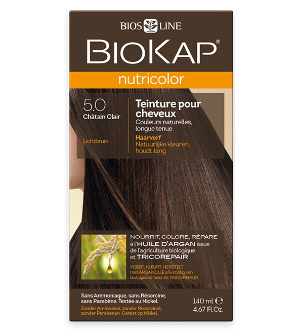 BIOKAP NUTRICOLOR 5.0 CHÂTAIN CLAIR