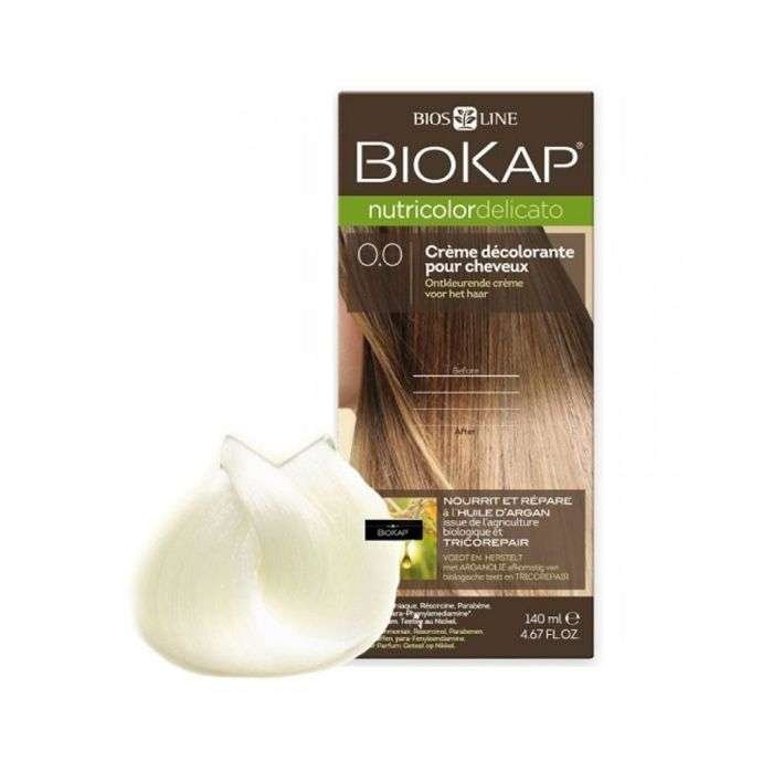 BIOKAP NUTRICOLOR DELICATO 0.0 CRÈME DÉCOLORANTE