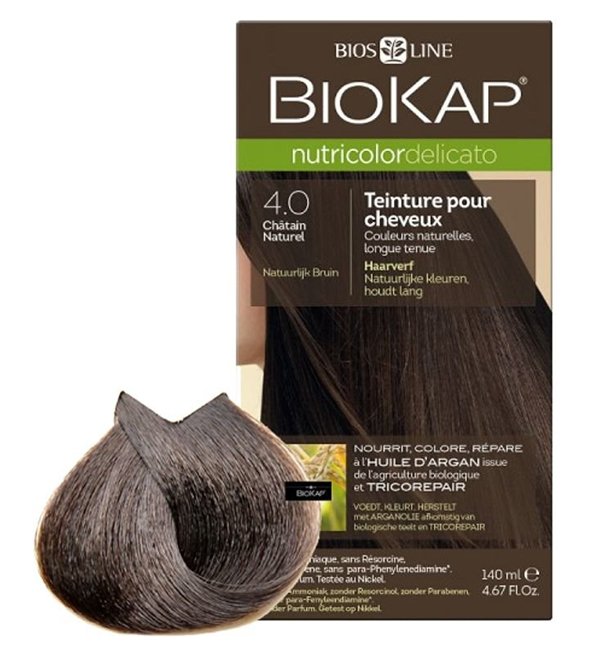 BIOKAP NUTRICOLOR DELICATO 4.0 CHÂTAIN NATUREL