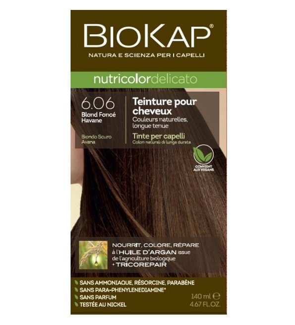 BIOKAP NUTRICOLOR DELICATO 6.06