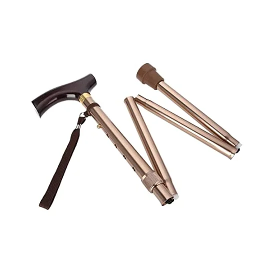 CANNE PLIANTE BRONZE