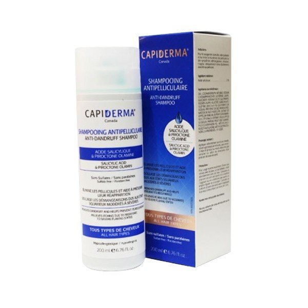 CAPIDERMA SHAMPOOING ANTI-PELLICULAIRE 200 ML