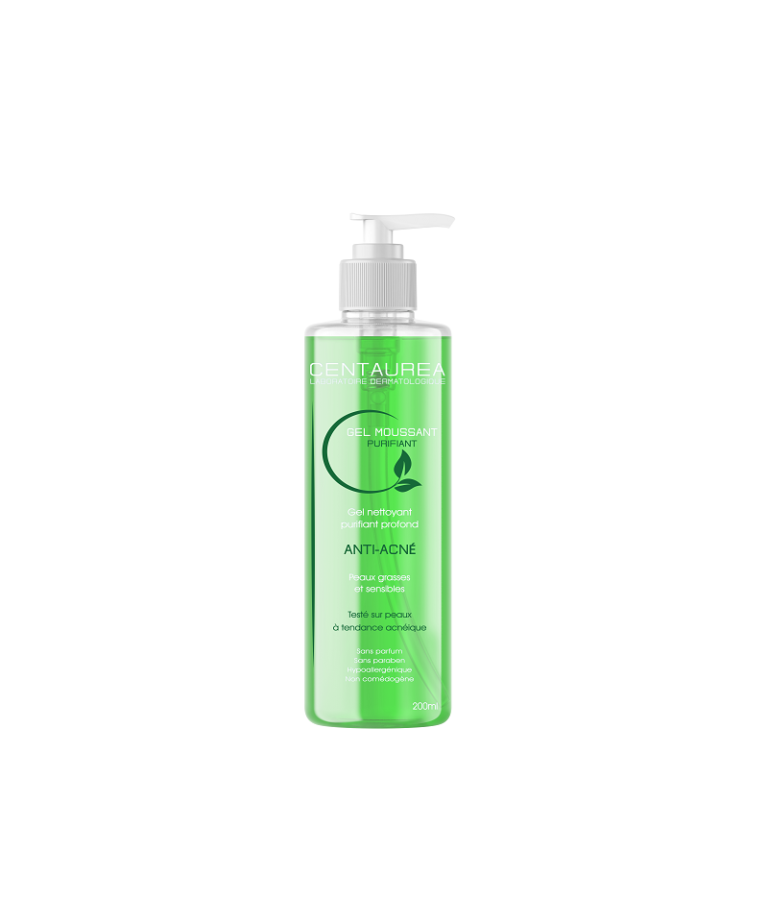 CENTAUREA GEL MOUSSANT ANTI-ACNE 500ML