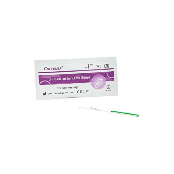 Core Tests 5 Tests d'ovulation 25 mlU/ml 3 mm