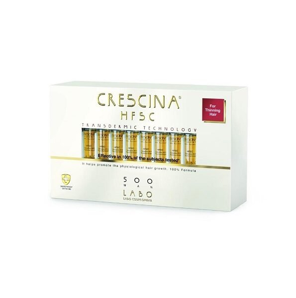CRESCINA HFSC TRANSDERMIC 500 MAN 20*3.5ML