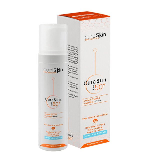 CURASKIN CREME SOLAIRE INVISIBLE SPF 50+ 50ML