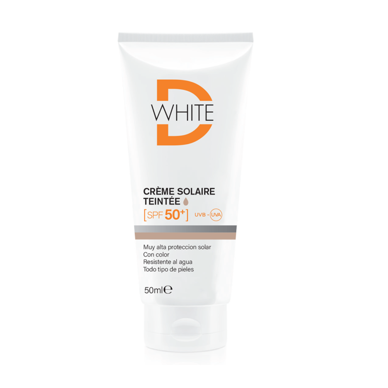 D WHITE CREME SOLAIRE TEINTEE CLAIR SPF 50+