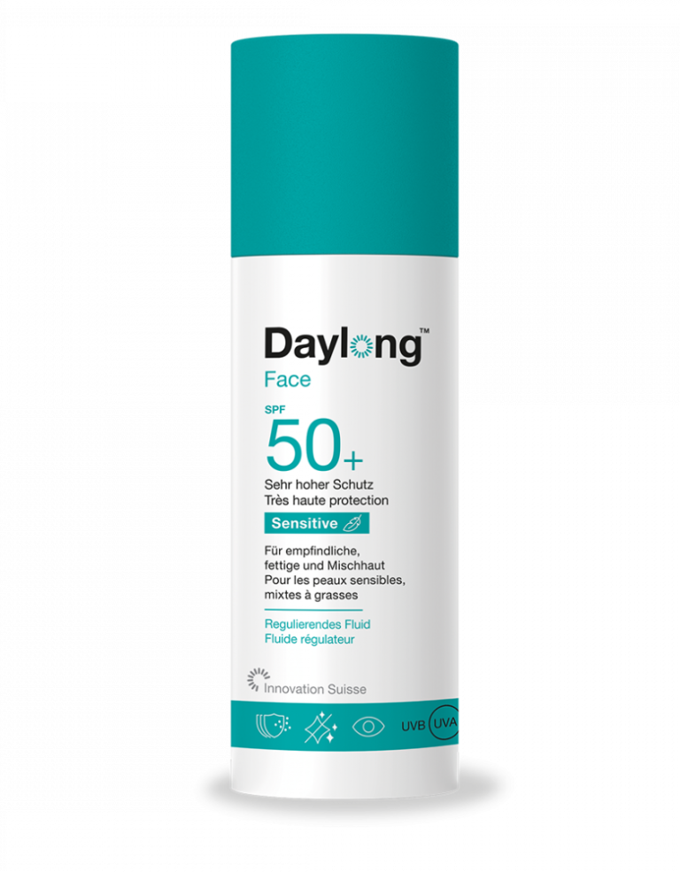 DAYLONG FACE SPF50+ PEAU GRASSE 50ML