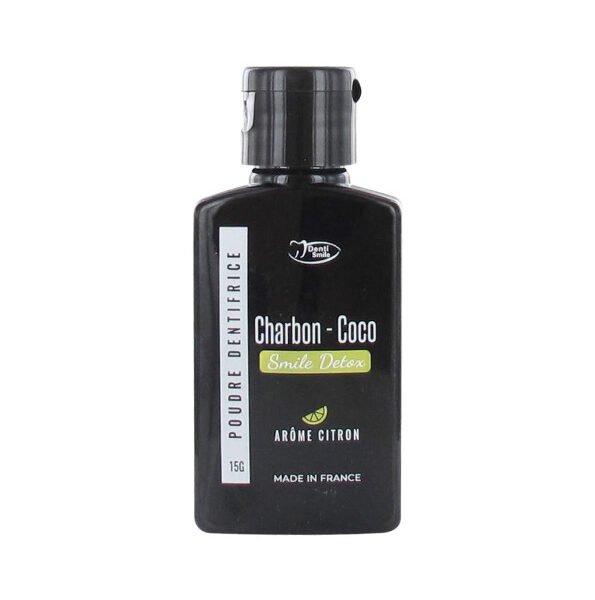 DENTI-SMILE POUDRE BLANCHEUR CHARBON COCO CITRON 15G