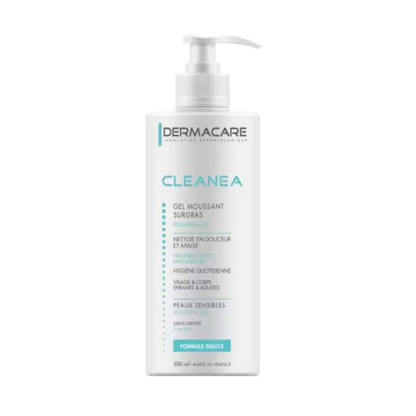 DERMACARE CLEANEA GEL MOUSSANT SURGRAS 500ML