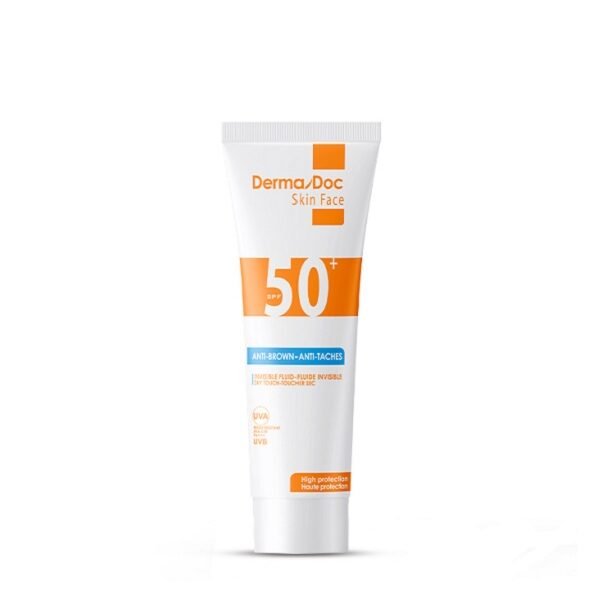 DERMADOC CREME SOLAIRE SPF 50+ INVISIBLE 50ML