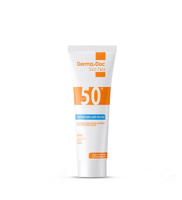 DERMADOC CREME SOLAIRE SPF 50+ INVISIBLE 50ML