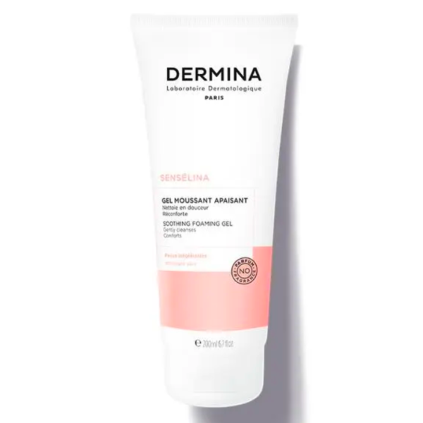 DERMINA SENSELINA GEL MOUSSANT APAISANT 200ML