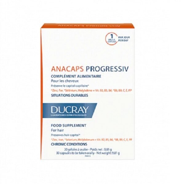 DUCRAY-ANACAPS PROGRESSIV-30 CAPSULES