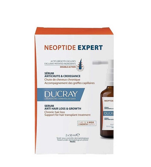 DUCRAY NEOPTIDE EXPERT SERUM ANTICHUTE & CROISSANCE 2*50ML