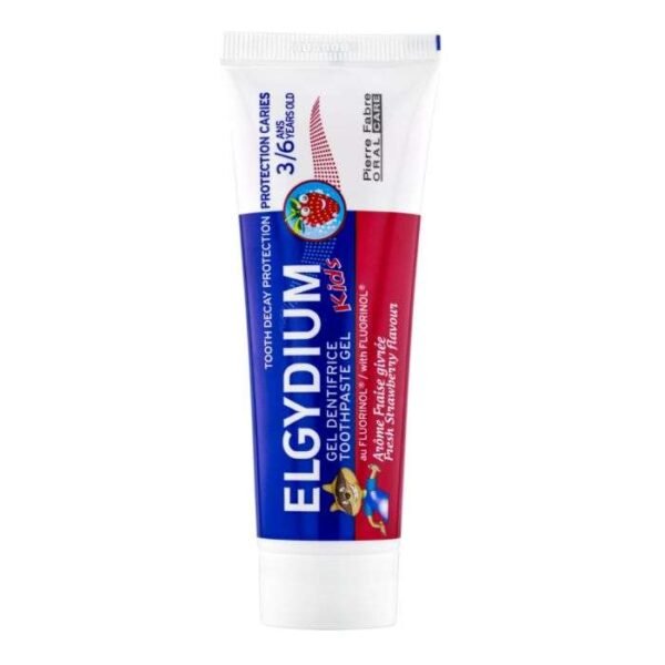ELGYDIUM DENTIFRICE KIDS 3-6 ANS GOUT DE FRAISE 50ML
