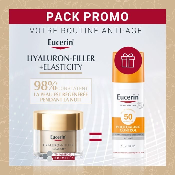 EUCERIN PACK HYALURON-FILLER +ELASTICITY + ÉCRAN PHOTOAGING CONTROL