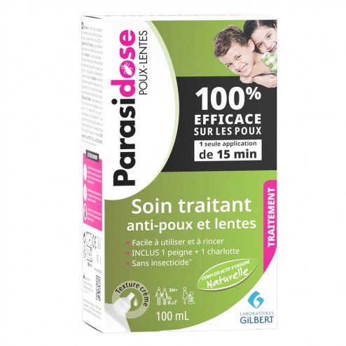 GILBERT PARASIDOSE SOIN TRAITANT ANTI POUX 100ML