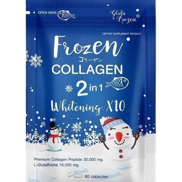 GLUTA FROZEN | COLLAGEN 2 IN 1 WHITENING X10