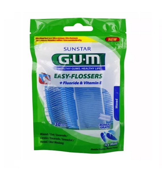 GUM EASY-FLOSSERS CIRE ET FLUORIDE 890