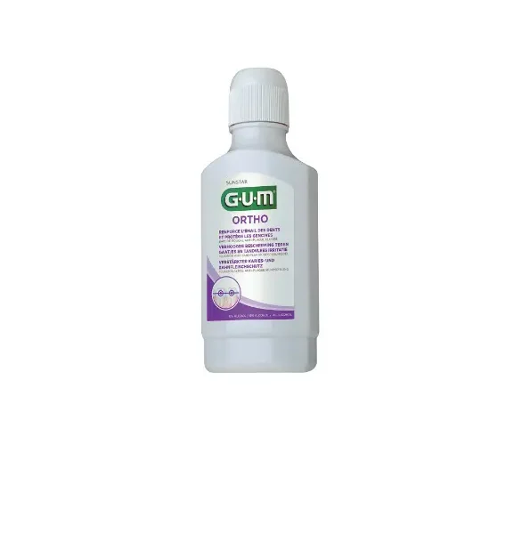 GUM ORTHO BAIN DE BOUCHE 300ML