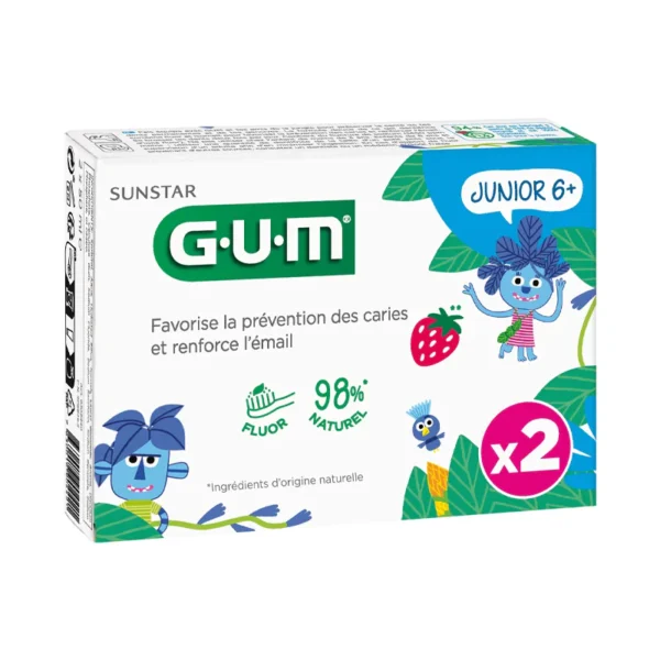 GUM PACK DENTIFRICE KIDS DUO 3+ 50ML