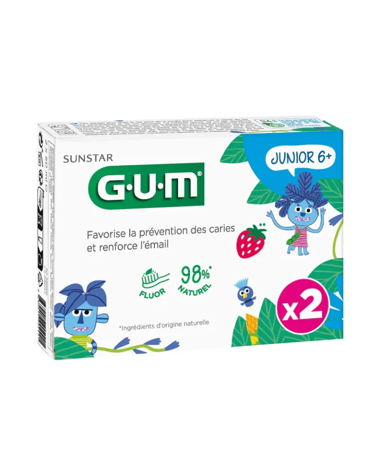 GUM PACK JUNIOR DENTIFRICE 6+