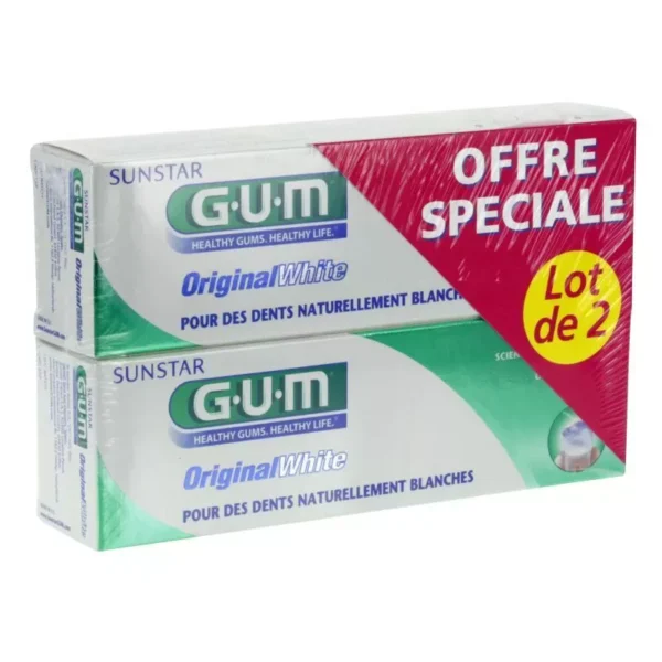 GUM PACK PROMO DENTIFICE ORIGINAL WHITE