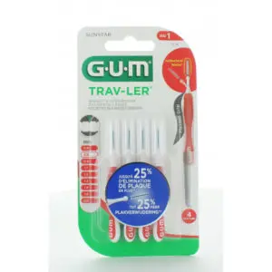 GUM PROXABROSSES CONIQUES 1314 R 0.8MM